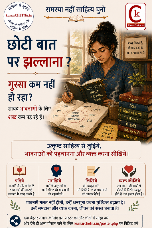 जीवन और साहित्य: पोस्टर- 18
