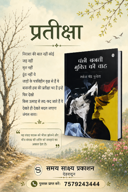 पंक्षी बनती मुक्ति की चाह (कविता संग्रह - महेश चन्द्र पुनेठा) - 008