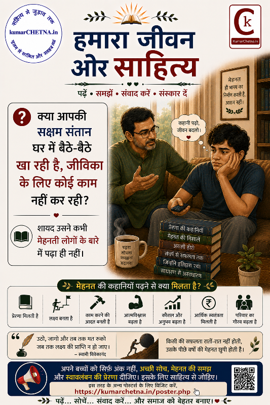 जीवन और साहित्य: पोस्टर- 06