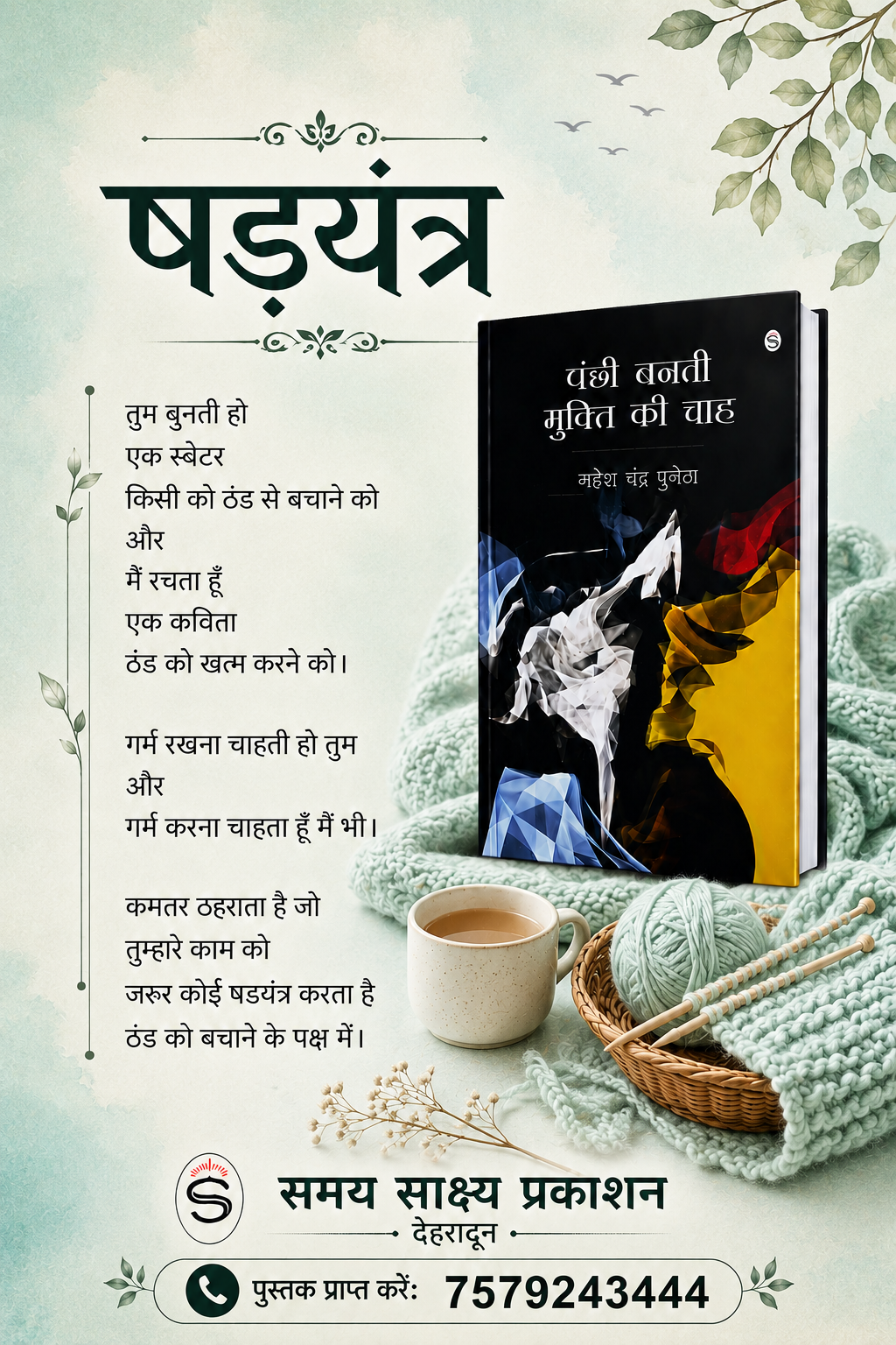 पंक्षी बनती मुक्ति की चाह (कविता संग्रह - महेश चन्द्र पुनेठा) - 007