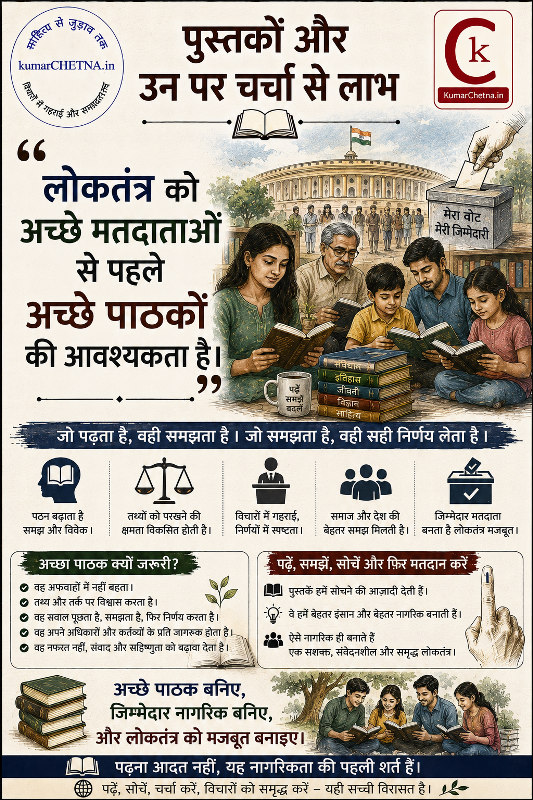 पुस्तक  और परिचर्चा  पोस्टर - 004