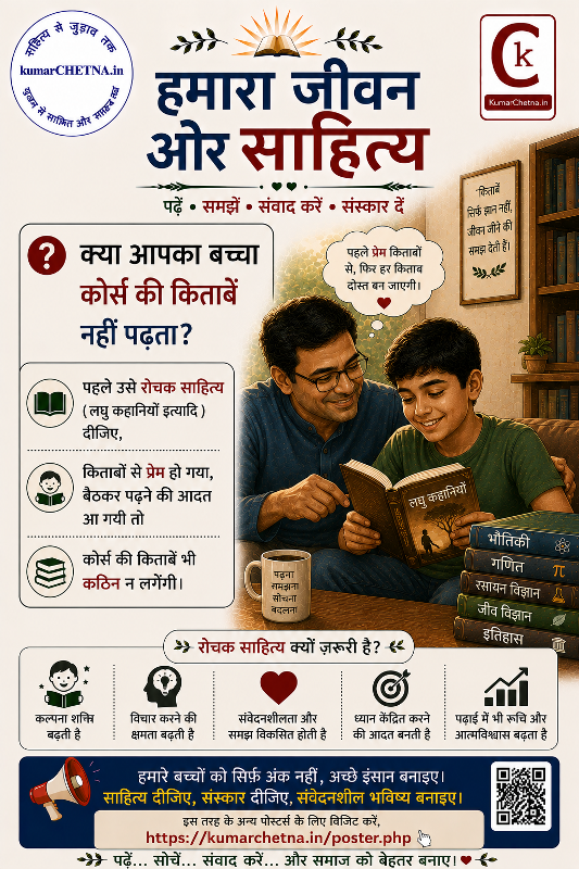 जीवन और साहित्य: पोस्टर- 11