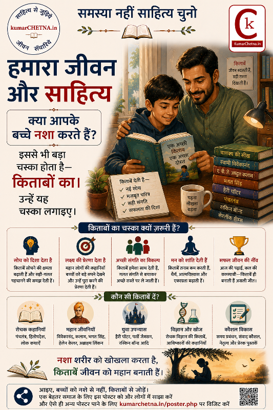 जीवन और साहित्य: पोस्टर- 07